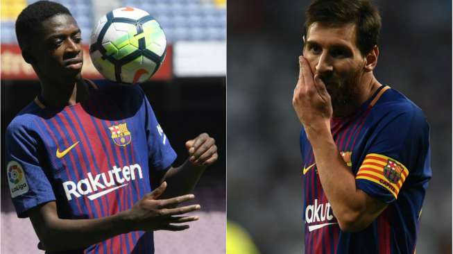 Gabung Barcelona, Dembele Ingin Berguru pada Messi