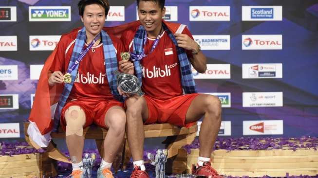 Tiba di Tanah Air, Owi/Butet Kasih Wejangan buat Para Junior