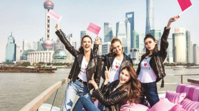 Perdana, Victoria's Secret Fashion Show di Cina