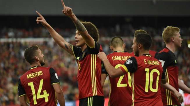 Mengamuk, Belgia Bantai Gibraltar Sembilan Gol Tanpa Balas