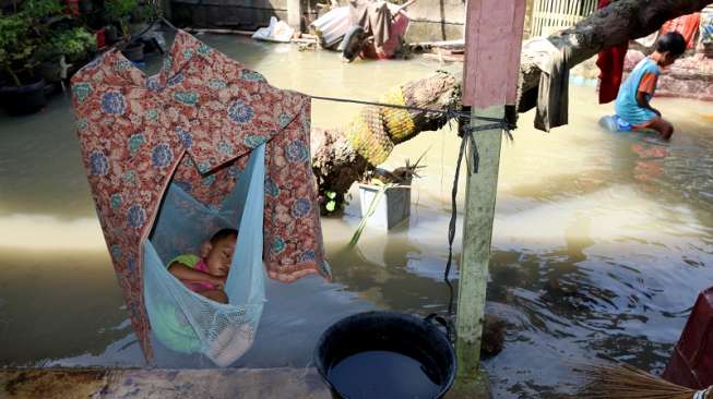 Banjir Rendam Puluhan Rumah di Medan