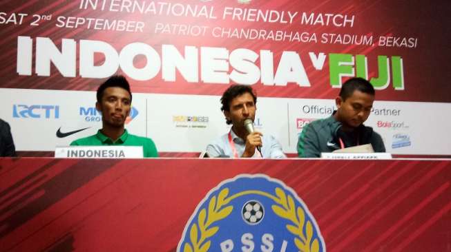 Luis Milla Tetap Bangga Meski Timnas Main Imbang Kontra Fiji