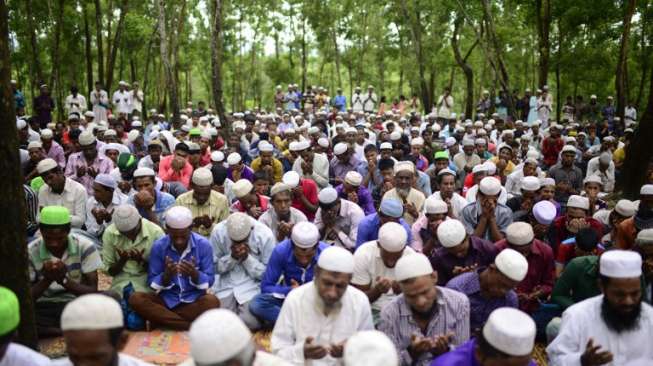 Hendak Kurban pada Idul Adha, Muslim Rohingya Diserang