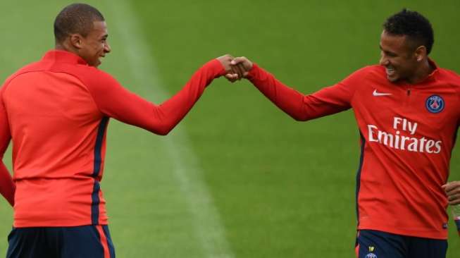 Tak Sabar Bermain, Mbappe Siap Temani Neymar di Lini Depan PSG