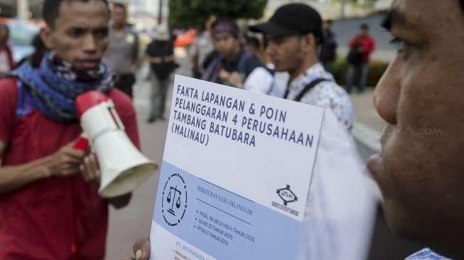 Atas terjadinya pencemaran limbah di sungai Malinau.