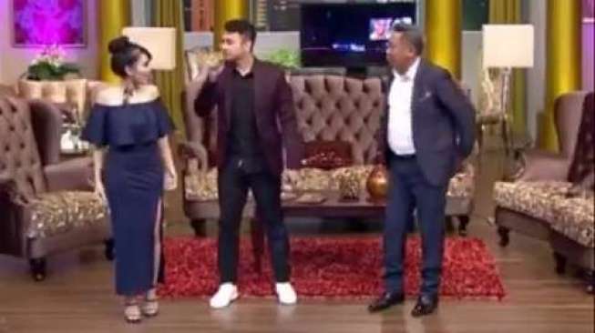 Ayu Ting Ting, Tukul Arwana dan Raffi Ahmad di program Ting Ting Kul Show.