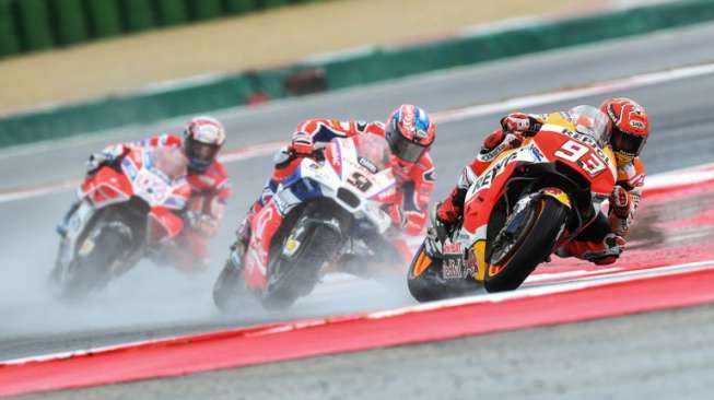 Marquez Dicemooh, Diduga oleh Fans Rossi, Ini Tanggapan Dovizioso