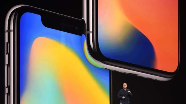 iPhone X. [AFP]