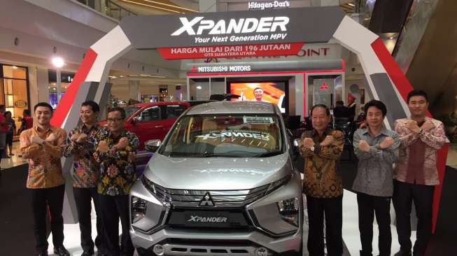 Mitsubishi Xpander di Sumut Targetkan 25 Persen Market Share