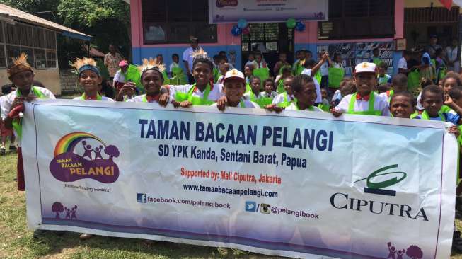 Bahagianya, Dua Perpustakaan Anak Hadir di Sentani, Papua