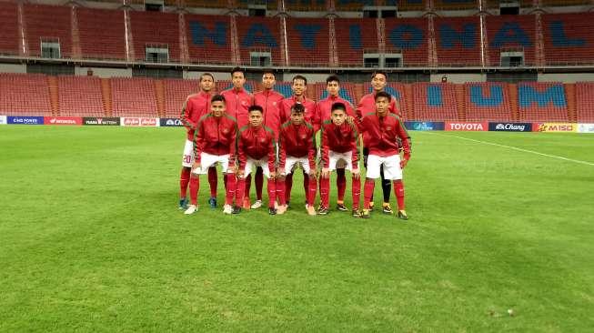 Skuat Timnas U-16 di kualifikasi Piala Asia U-16 (dok. PSSI)