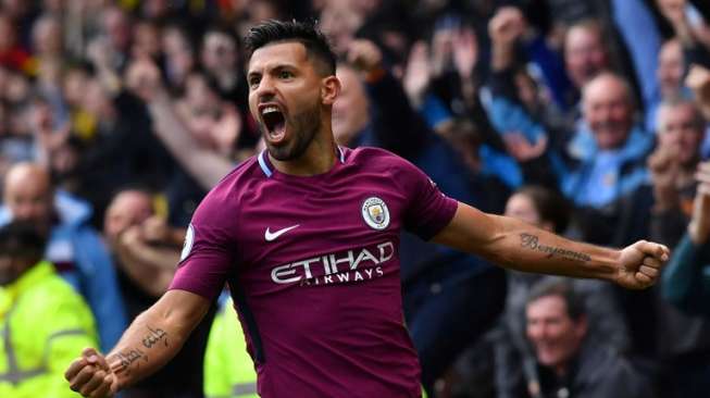 Manchester City Bantai Watford dengan Enam Gol Tanpa Balas