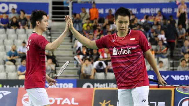 Marcus/Kevin Maju ke Final Dubai, Hadapi Pasangan Cina