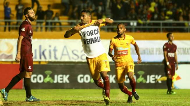 Tujuh Gol Warnai Laga PSM versus Sriwijaya