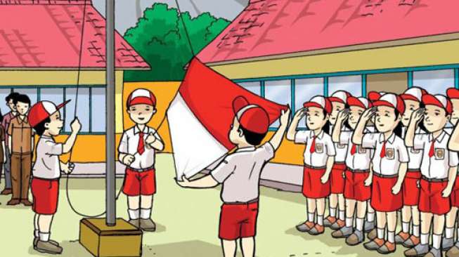 Siap Siap Waktu Upacara Bendera di Sekolah  Bakal Lebih Lama