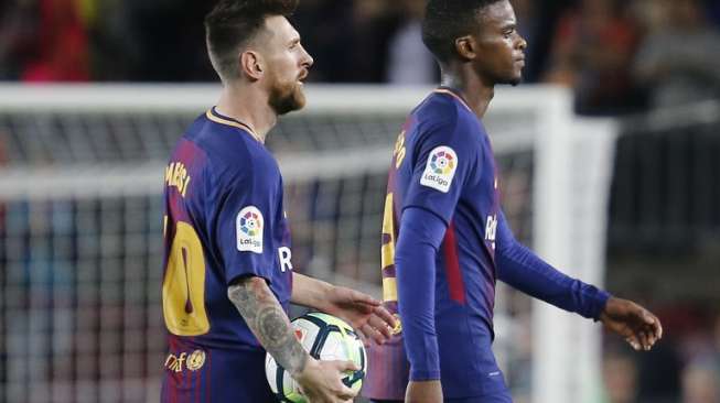 Lesakkan 4 Gol ke Gawang Eibar, Messi Bukukan 300 Gol di Camp Nou