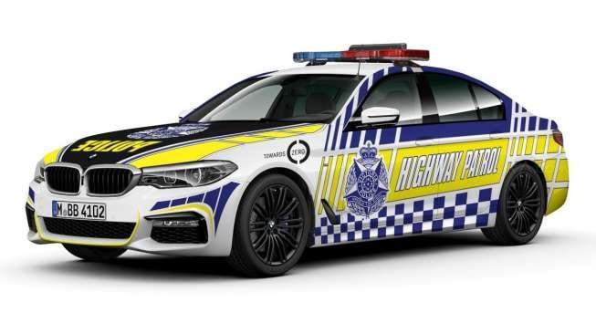 Polisi Australia Punya Mobil Patroli Keren Lagi, Kali Ini BMW 530