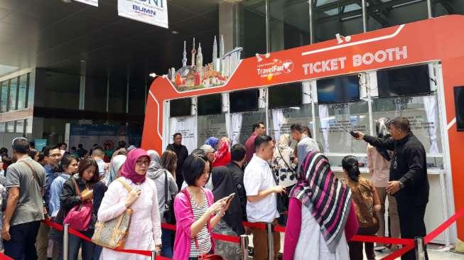 Butuh Liburan, Warga Jabodetabek Serbu "Garuda Travel Fair"