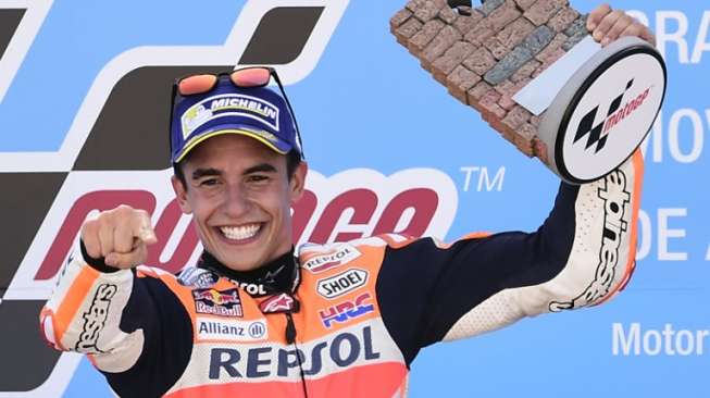 Kans Pertahankan Gelar Juara Dunia Kian Besar, Ini Respon Marquez