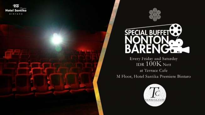 Serunya Nobar di Hotel Santika Premiere Bintaro