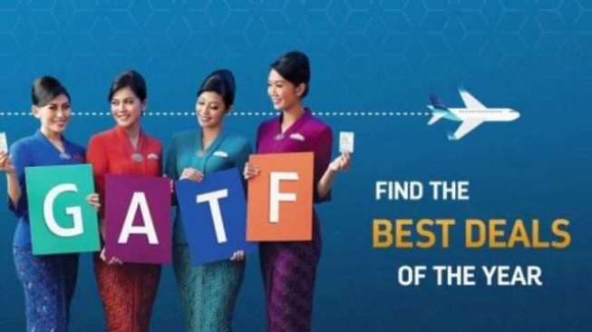 GATF Lombok, Garuda Indonesia Targetkan Transaksi Rp5 Miliar