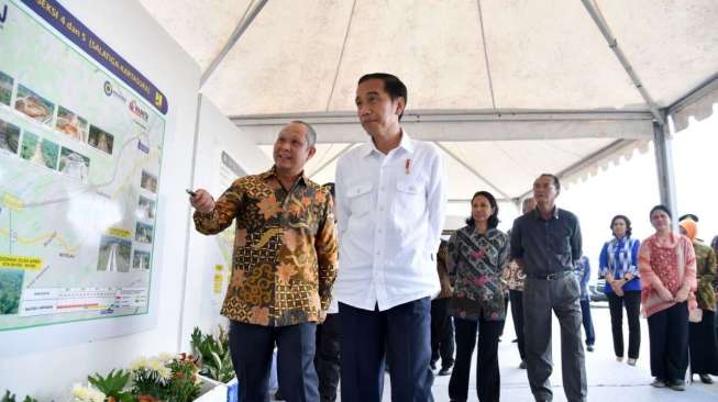 Presiden Jokowi Resmikan Ruas Tol Bawen-Salatiga