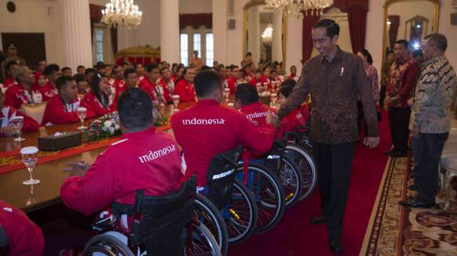 Presiden mengucapkan selamat atas prestasi yang diraih.