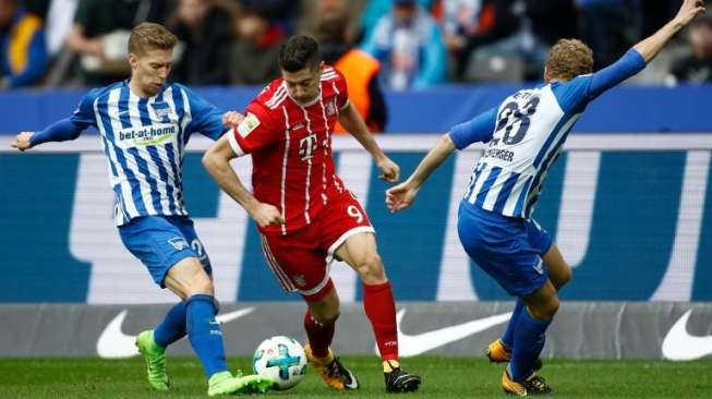 Bayern Ditahan Hertha, Berikut Hasil Bundesliga Pekan ke-7