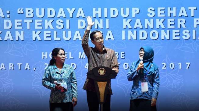 Jokowi Ajak Kader PKK Membentuk SDM Unggul