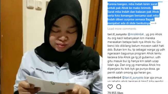 Ini Surat Ahok ke Pegawai yang Dulu Selalu Siapkan Makannya