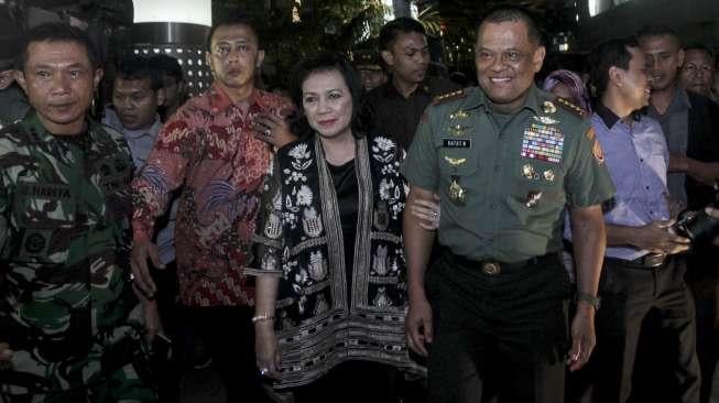 Panglima TNI Jenderal TNI Gatot Nurmantyo hadir dalam pemutaran perdana film berjudul 