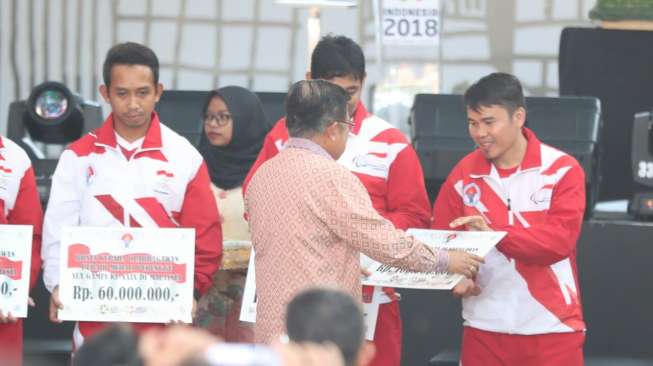 Berikan Bonus, Ini Pesan JK untuk Atlet Asean Para Games 2017