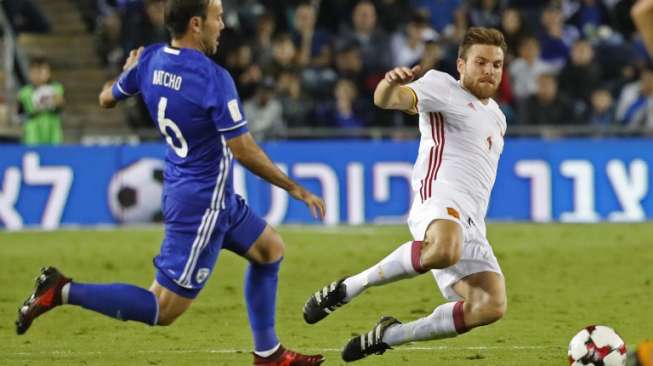 Gol Semata Wayang Illarramendi Menangkan Spanyol atas Israel