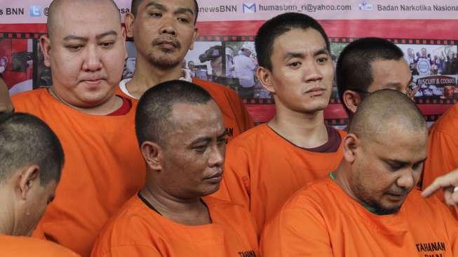BNN menyita barang bukti sabu seberat 37,25 Kg.   