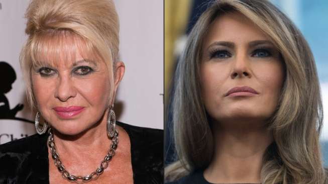 Ketika Istri dan Mantan Istri Trump 'Berebut' Gelar "First Lady"