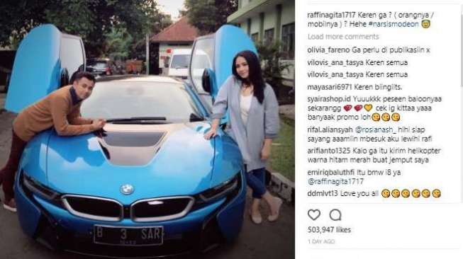 Raffi Ahmad dan Nagita Slavina