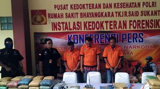 Angkut Ratusan Kg Ganja Asal Aceh, Agam Baru Dibayar Rp20 Juta