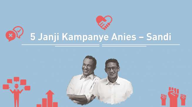 Ini Deretan Janji Anies - Sandi yang Kita Nantikan Realisasinya!