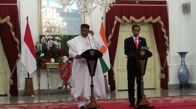 Jokowi Terima Kunjungan Presiden Niger, Ini Hasil Kesepakatannya