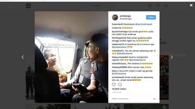 Gaya Mom Zaman "Now" Ingin Jodohkan Anak Gadis dengan Polisi