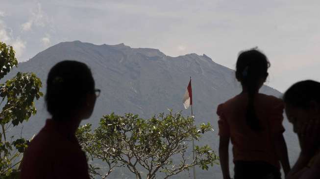 Adanya penurunan aktivitas vulkanik dalam beberapa hari terakhir