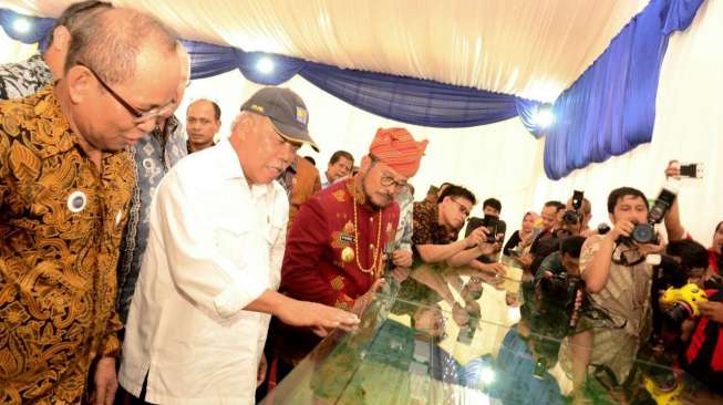 Menteri PUPR Resmikan "Underpass"  Simpang Mandai di Sulsel