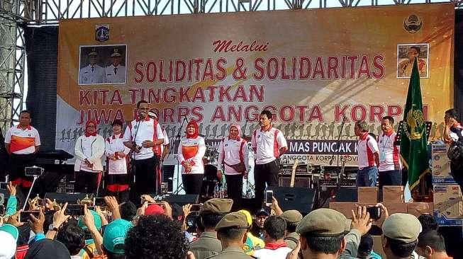 Anies Sindir Jokowi, Ahok dan Djarot Tak Hadiri Acara Korpri DKI