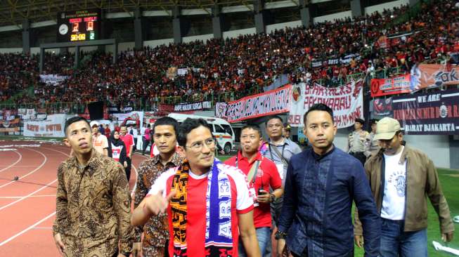 Sandiaga: "GBK Belum Siap untuk Persija"