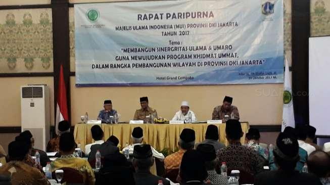 Di Depan MUI, Anies Ingin Warga Jakarta Berakhlakul Karimah