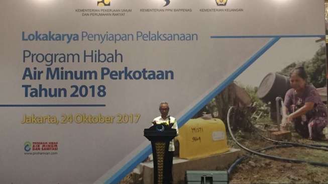 "Hibah Air Minum", Kementerian PUPR Tingkatkan Akses Air Bersih