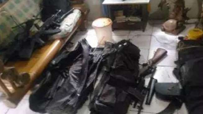 'Gudang' Senjata Teroris di Tangerang Digerebek TNI dan Polisi