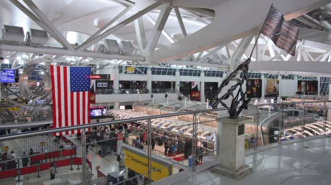 Bandara JFK di Amerika Serikat. [Shutterstock]