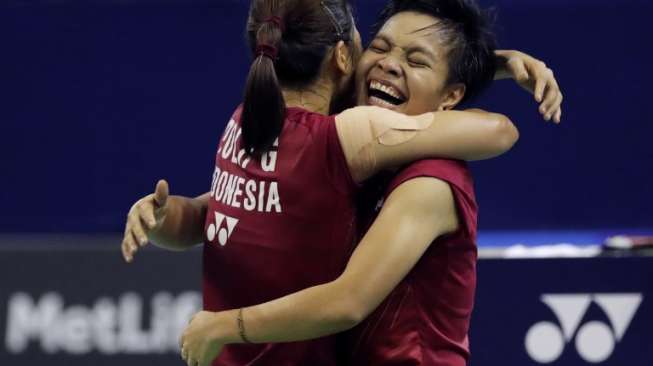 Tampil Menggila, Greysia/Apriani Juara Prancis Terbuka