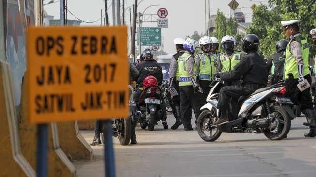 Hari Ke-13 Operasi Zebra, 100.643 Kendaraan Kena Tilang Polisi